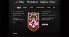 Desktop Screenshot of lvistattoo.com