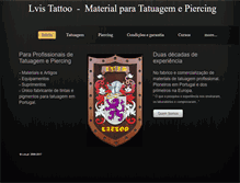 Tablet Screenshot of lvistattoo.com